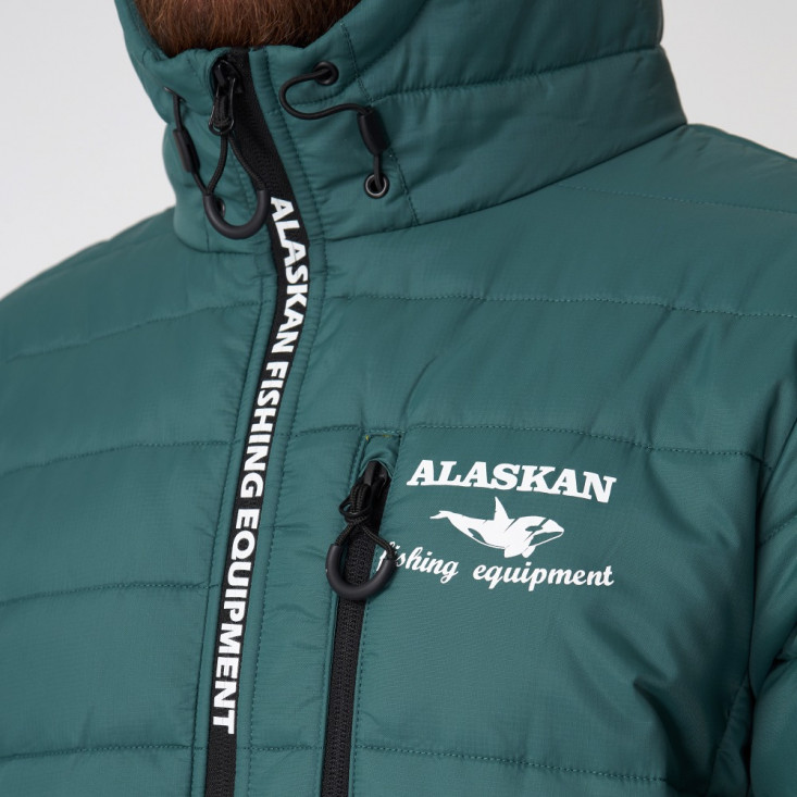 Куртка Alaskan Juneau Green   S утепл.стеганая