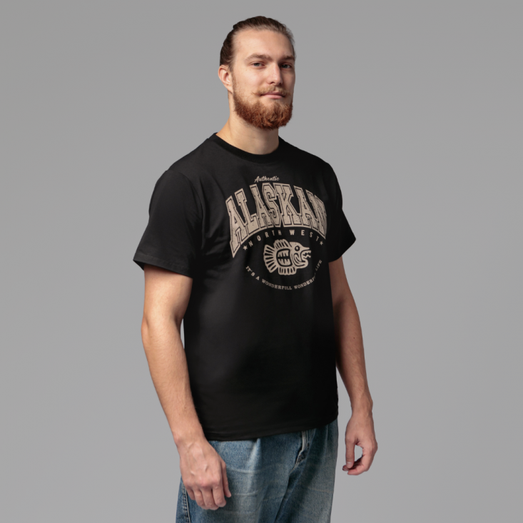 Футболка Alaskan черная XXL